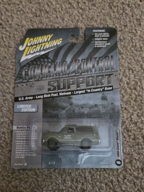 Johnny Lightning U.S. Army 1969 Chevy Blazer Limited Edition #6